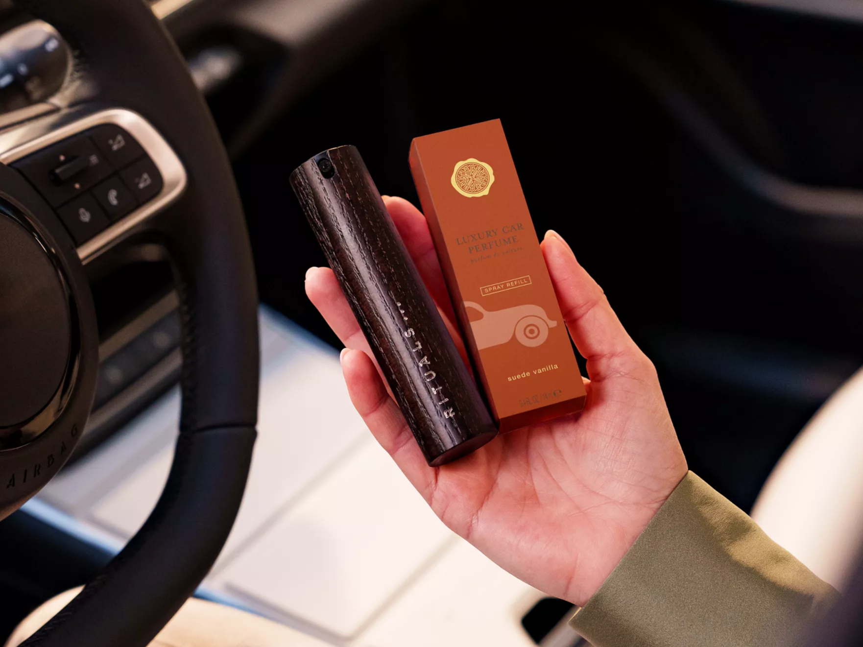 Suede Vanilla Car Perfume