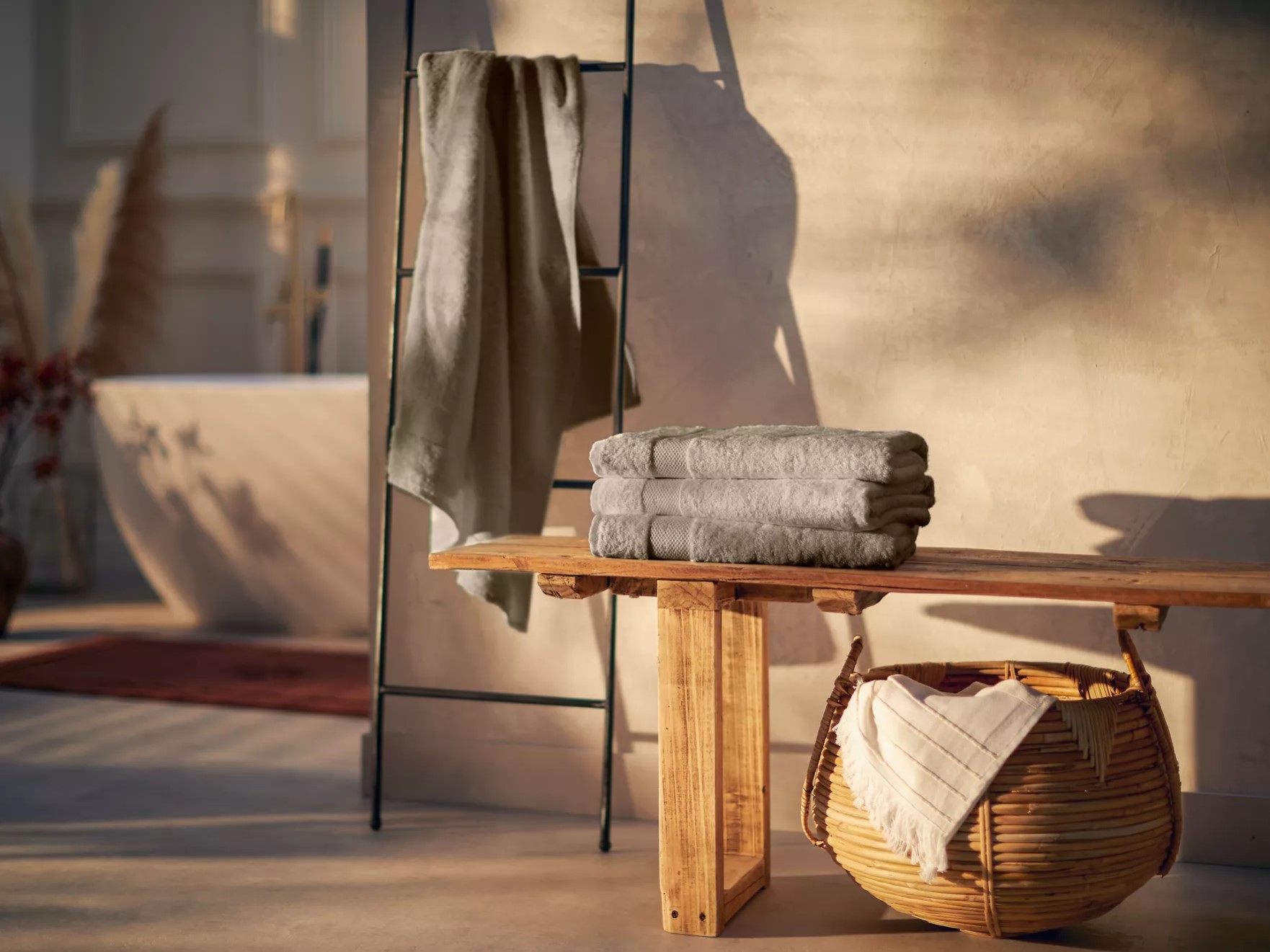 Cotton Bath Towel Sand