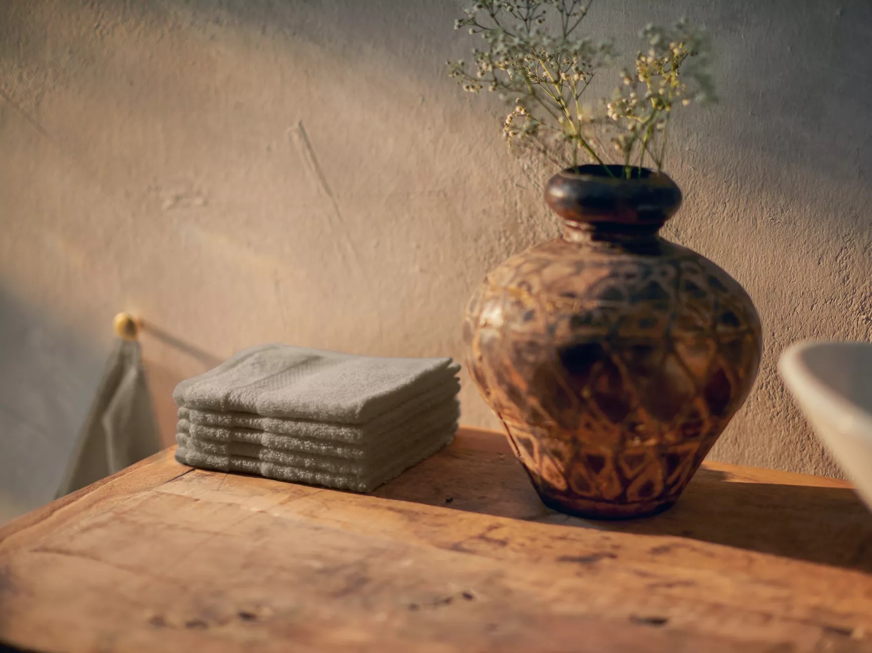 Cotton Guest Towel Sand