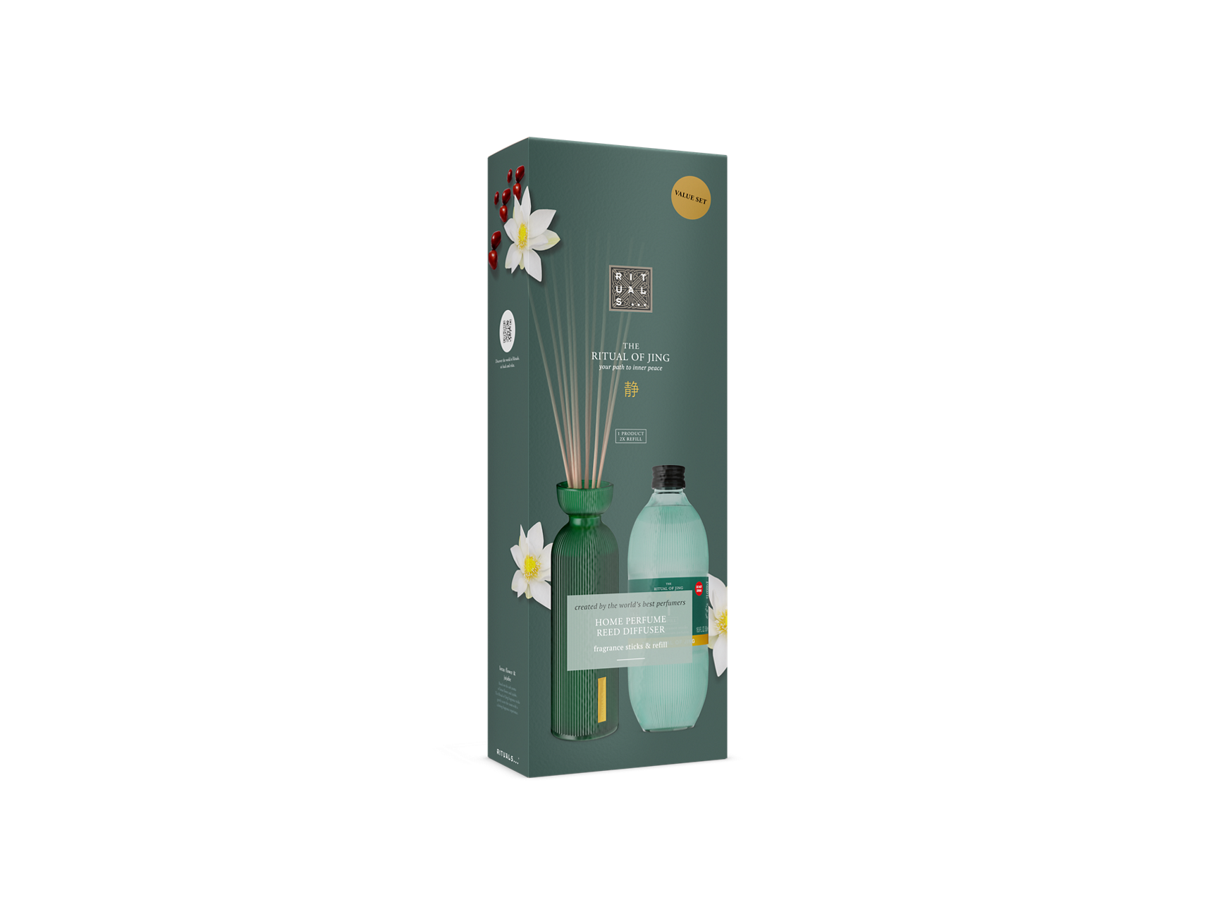 Jing Fragrance Sticks + Refill Set