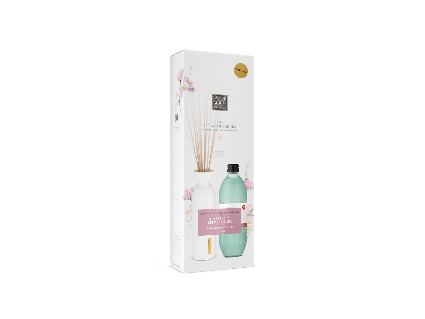 Sakura Fragrance Sticks + Refill Set