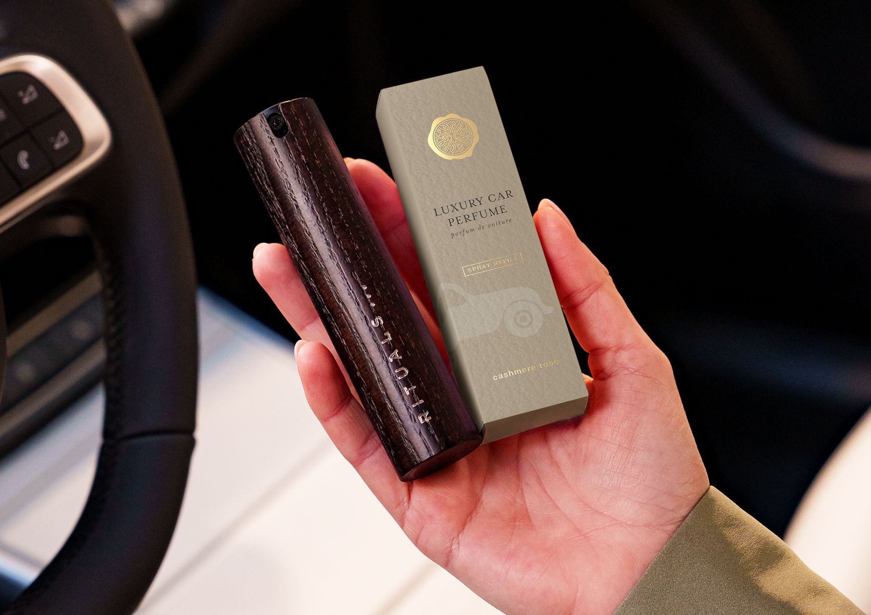 Cashmere Rose Car Perfume