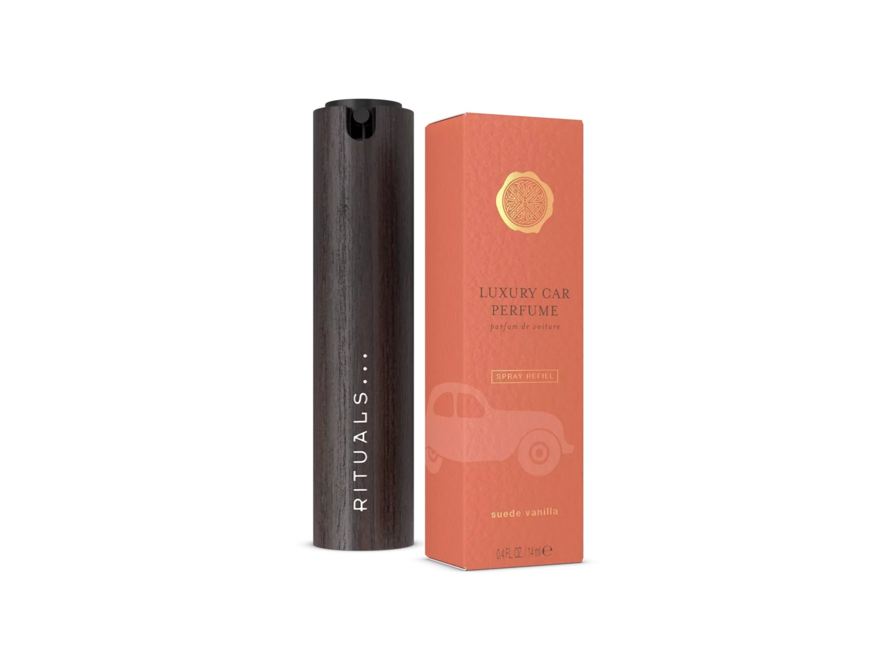 Car Perfume Spray Kit Suede Vanilla