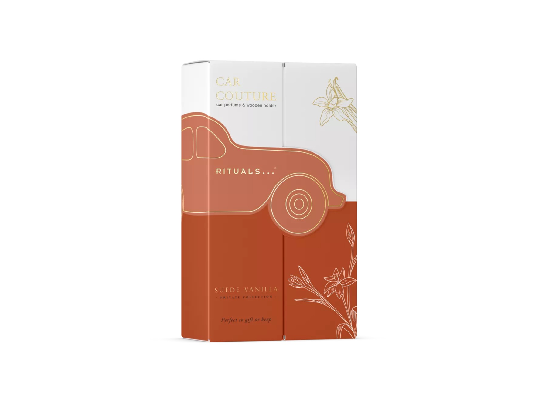 Car Perfume Spray Kit Suede Vanilla