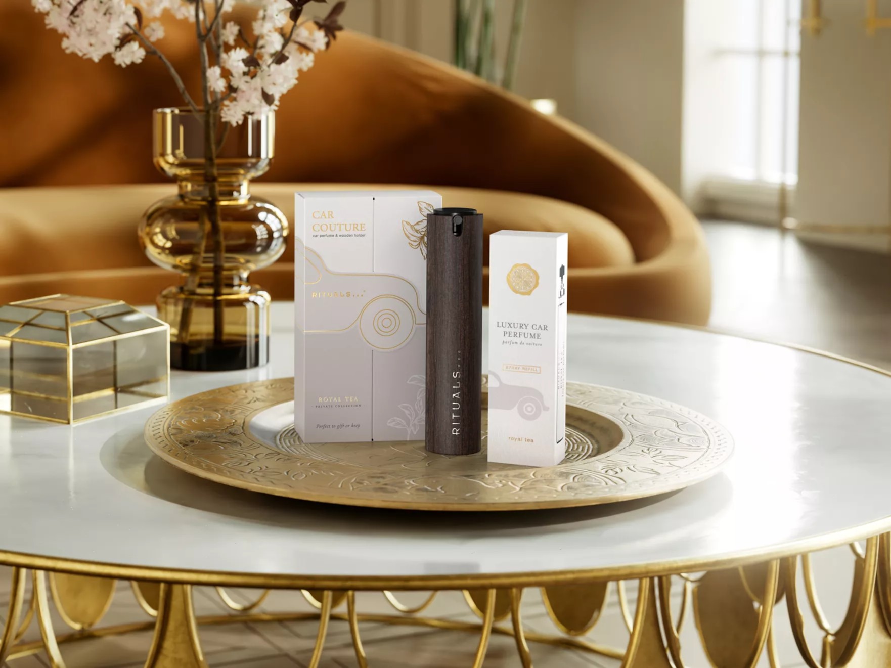 Car Perfume Spray Kit Royal Tea