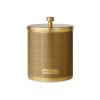 Enume Cotton Jar Antique Brass