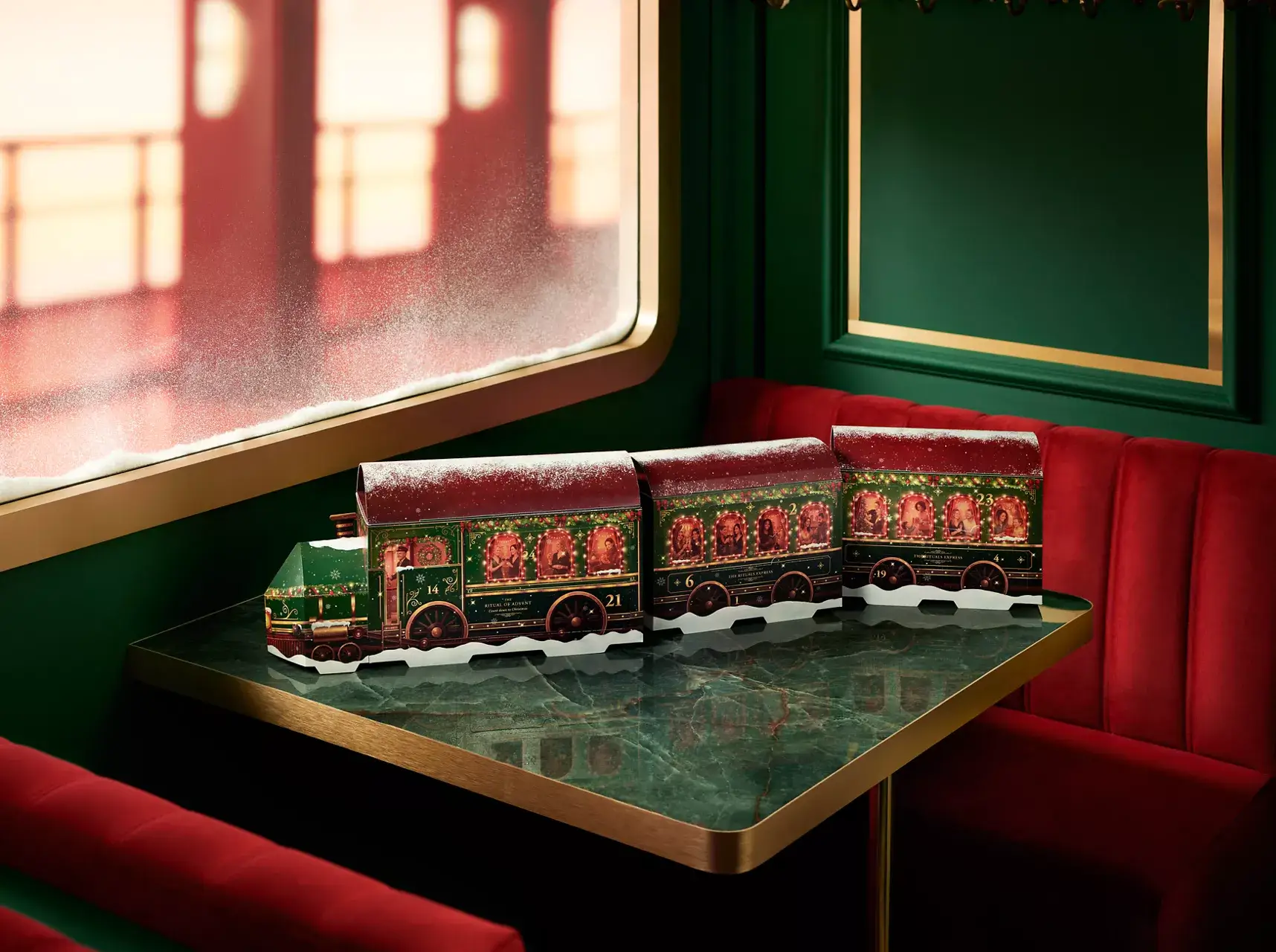 Premium Advent Calendar – vláček Rituals Express