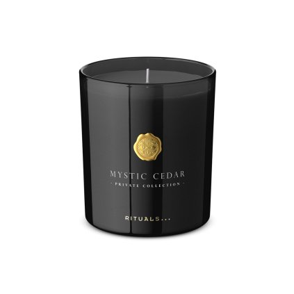 1119740 rituals mystic cedar scented candle 360g