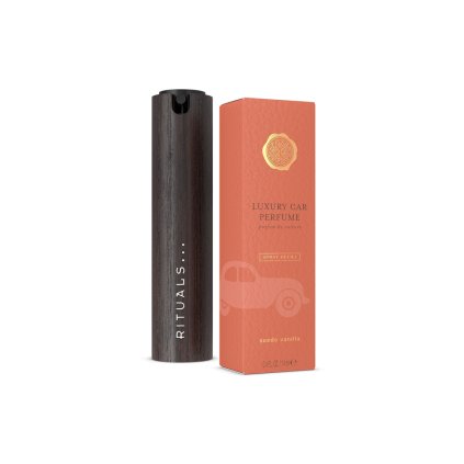 1122216 rituals suede vanilla car fragrance spray bundle