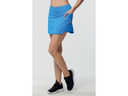Draps dámská sukně 186 modrá (Velikost L)