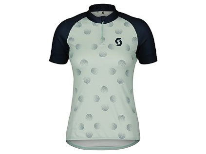 scott w endurance 30 ssl jersey 23b sct 421091 fresh green metal blue 1