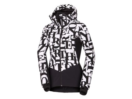 bu 6260snw women s ski allover print insulated jacket liz
