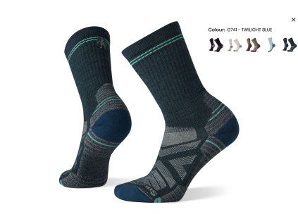 Smartwool W Hike LC CRW Hike Twilight blue (velikost 36 - 38)