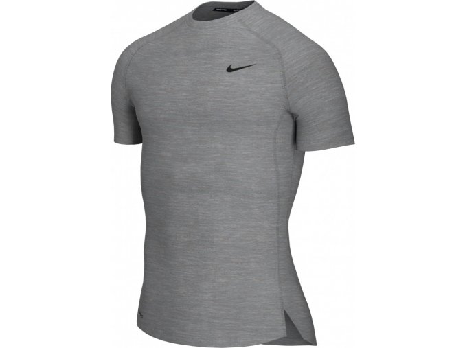 NIKE M NP TOP SS TIGHT BV5631 085 šedá (velikost XL)