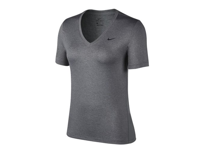 Nike W Victory Short-Sleeve CJ2351 068 šedá (velikost L)