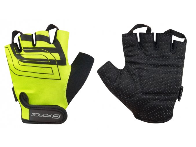 Force Sport fluo Cyklorukavice 905574 (velikost L)