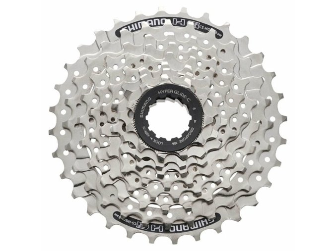 137696 1 8 kazeta shimano cs hg41 11 30 zubu stribrna v krabicce