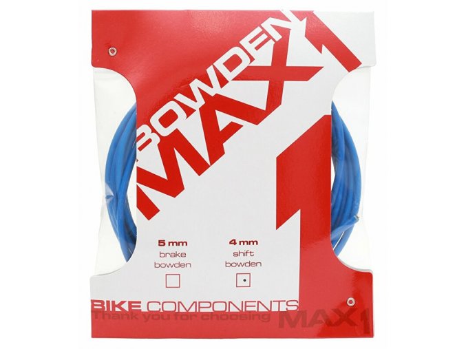 147365 bowden max1 4 mm modry baleni 3 m