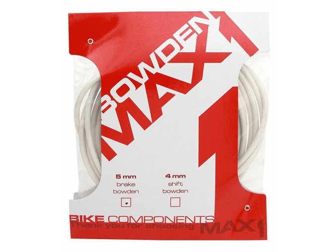 147380 bowden max1 5 mm bily baleni 3 m