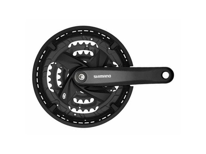 152741 kliky shimano acera fc m371 l 175mm 44 32 22 cerne s krytem 9 speed pro osu 4hr v krabicce