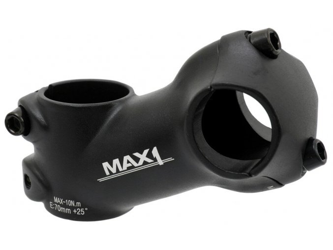 152000 2 predstavec max1 high 70 25 25 4 mm cerny