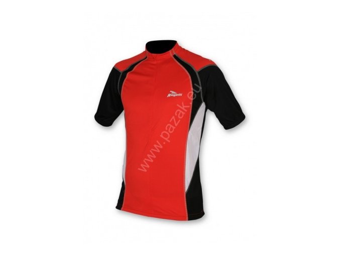 Rogelli Rimini červený  cyklistický dres (velikost L)