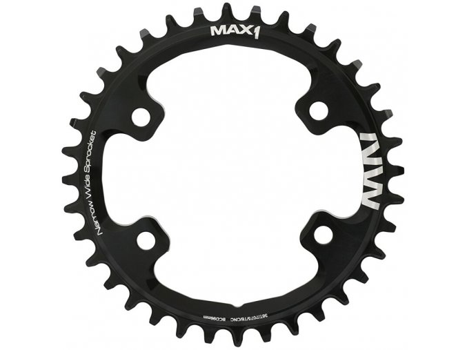 215406 2 prevodnik max1 narrow wide shimano 36z cerny