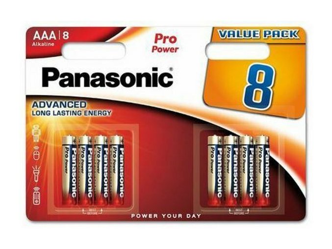 219189 alkalicke baterie aaa panasonic blistr 8 ks