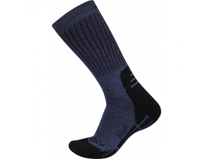 Ponožky  Husky  All Wool modrá (velikost: 36 - 40)