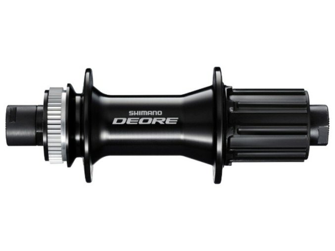 223320 naboj disc shimano deore fh m6010 32d center lock 12mm e thru axle 142mm 8 11 rychlosti zadni cerny