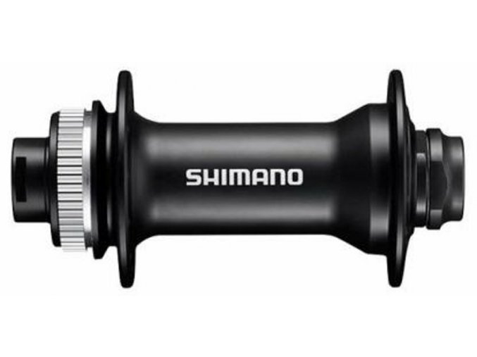 223254 naboj disc shimano hb mt400 b 32der center lock 15mm e thru axle 110mm predni cerny v krabicce