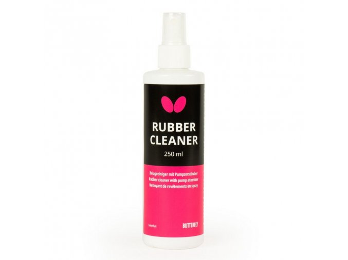 Butterfly rubber cleaner