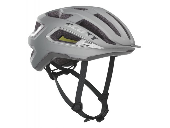 SCOTT ARX Plus (CE) voguesilver/reflective grey (obvod hlavy v cm 55-59)