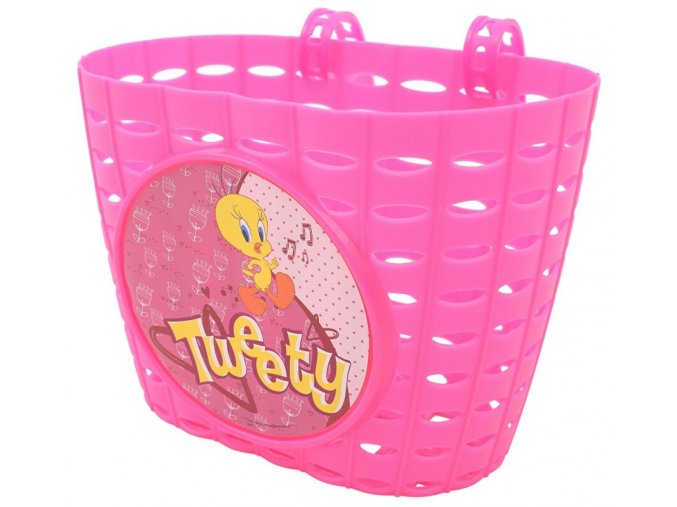 89757 kos predni detsky ruzovy tweety