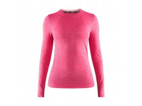 Dámské funkční triko CRAFT Fuseknit Comfort LS růžová (velikost: XL)