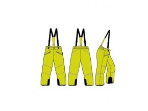 Dětské lyžařské kalhoty Alpine pro Aniko 2 KPAM122564 (velikost: 104-110)