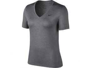 Nike W Victory Short-Sleeve CJ2351 068 šedá (velikost L)