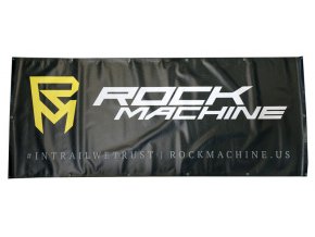 152333 banner rock machine vrstevnice cerno zluty