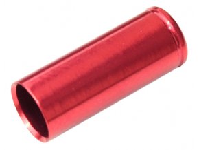 148451 koncovka bowdenu max1 cnc alu 5 mm utesnena cervena 100 ks