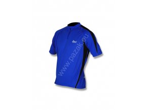 Rogelli Paris modrý Pánský cyklistický dres (velikost M)