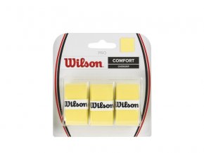 119219 wilson pro comfort overgrip 3 ks zluta