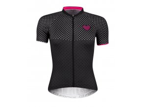 Force Points Lady růžový  Dámský cyklistický dres 9001320 (velikost L)