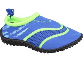 Dětská neoprenová obuv Stuf surf modrá/limetová (velikost obuvi 27)