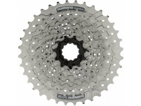 210066 9 kazeta shimano cs hg200 11 34 zubu stribrna mat