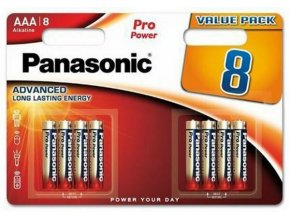 219189 alkalicke baterie aaa panasonic blistr 8 ks