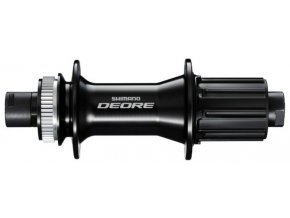 223320 naboj disc shimano deore fh m6010 32d center lock 12mm e thru axle 142mm 8 11 rychlosti zadni cerny