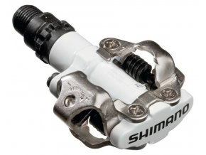 223209 pedaly shimano spd pd m520w bile s kufry sm sh51 v krabicce