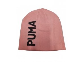 berretto da bambina puma ess classic cuffless beanie junior rosa 02346104