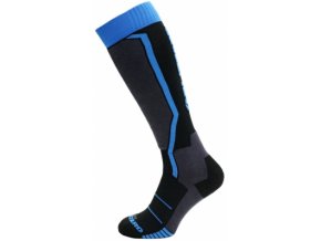 Juniorské lyžařské ponožky Blizzard allround ski socks junior black/anthracite/blue (.velikost 24-26)