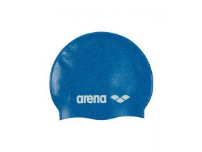 238575 1 arena junior silicone swim cap blue multi 006360 904